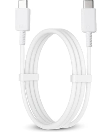 Digimate Type-C to Type-C Super Fast Charging Data Cable, 5A, 65W Support, TPE Material, (DG-TCC-1004,White)