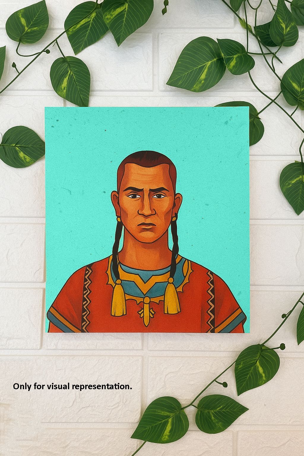 Dbeautify's DIY Tribal Portrait MDF Painting