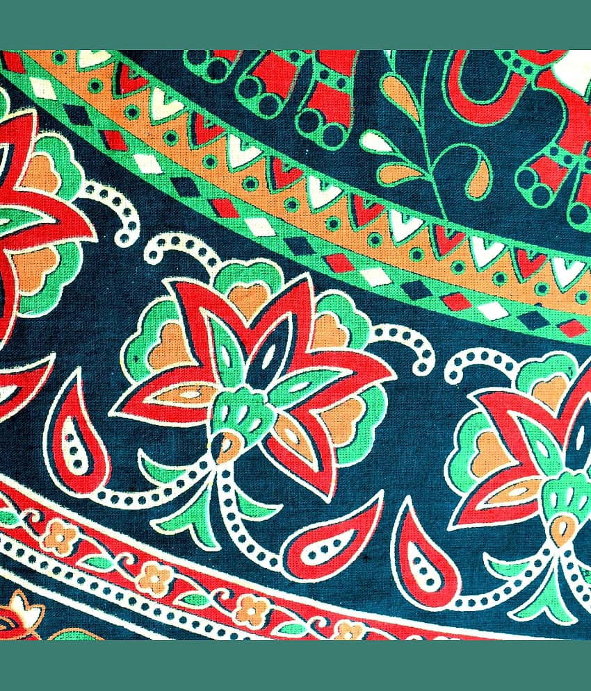 Sttoffa Cotton Wrap Skirt - Green