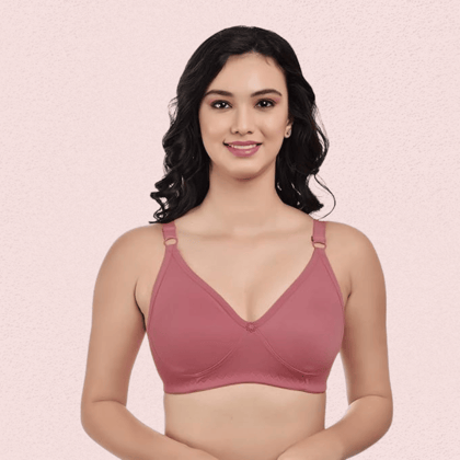 Women’s Cotton Non-Padded Wire-Free Bra Pack of 3