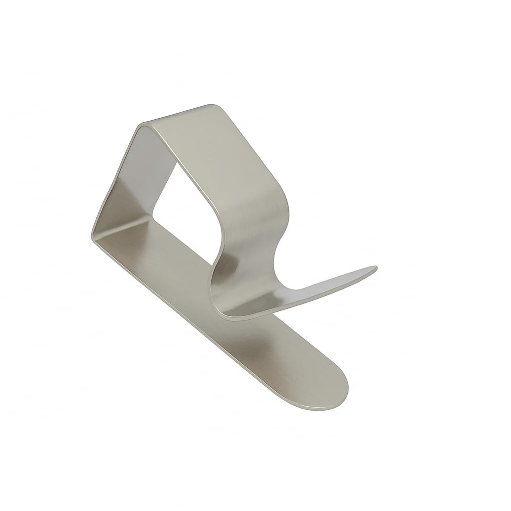 Table Clips for Table Cloth (12 Pieces) � Drawing Board & Drafting Sheet Clamps for Home, Office & Events � Tempered Steel Chrome-Plated Clamps to Hold Table Covers Tight � Multipurpose Holders