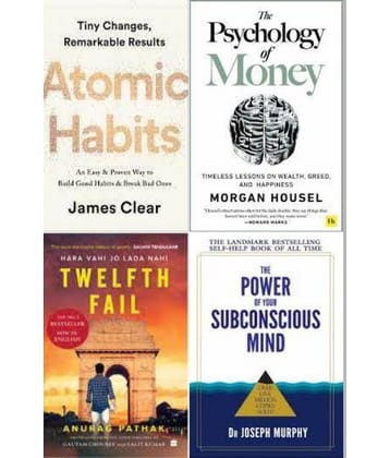 The Power of Your Subconscious Mind + Atomic Habits + The Psychology of Money + 12th Fail