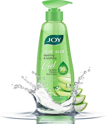 Joy Pure Aloe Repairing & Soothing Aloe Vera Gel for Face & Body (300 ml)
