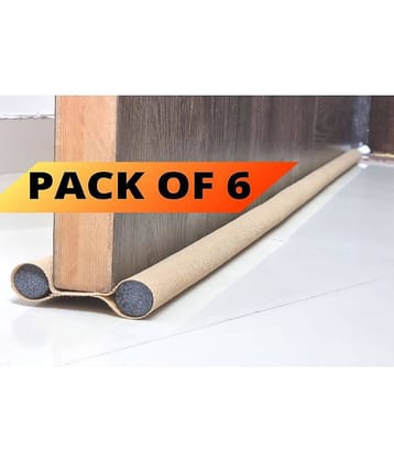 Door Bottom Sealing Guard for Home, Office, Hotel Reduce Noise, Insects, Wind Dust Weather from Outside  Pack of 6
