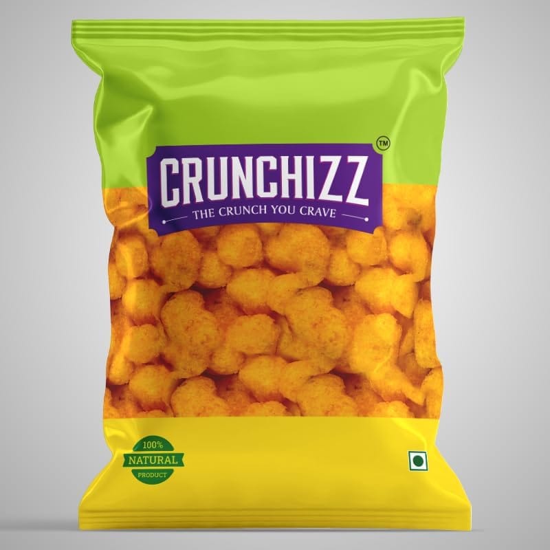CRUNCHIZZ CHEESE BALL I Crunchy, Authentic Kerala Snack I No Artificial Additives I Perfect Tea-Time Bites I Pack of One I 100 Grams