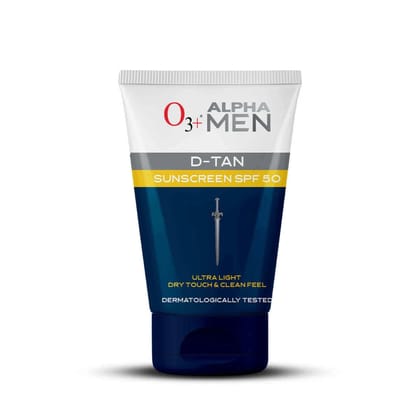 O3+ Alpha Men D-Tan Sunscreen