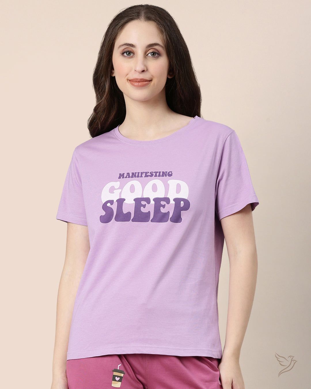 Relaxed fit tee - Regal Orchid-XS / Regal Orchid