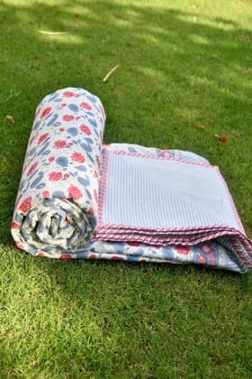 Valley of flowers Premium Dohar - Luxuriously SoftDouble bed-90*108 inches Valley of flowers Premium Dohar - Luxuriously SoftDouble bed-90*108 inches