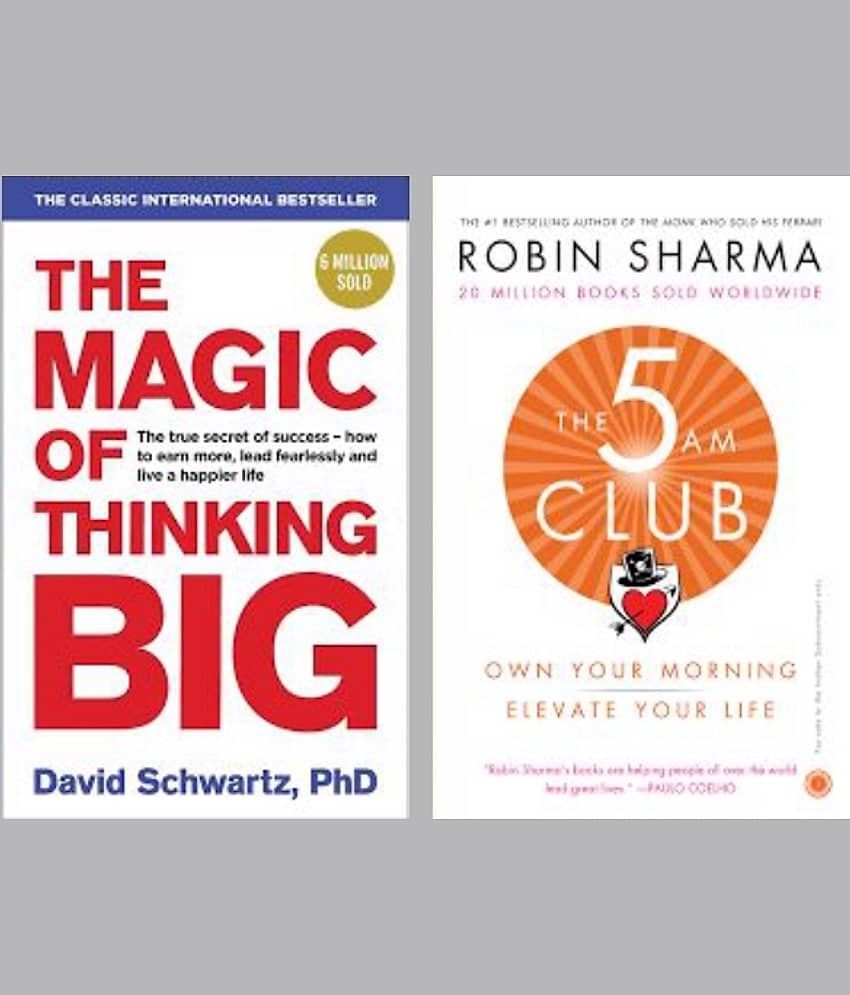 The Magic Of Thinking Big + 5 Am Club
