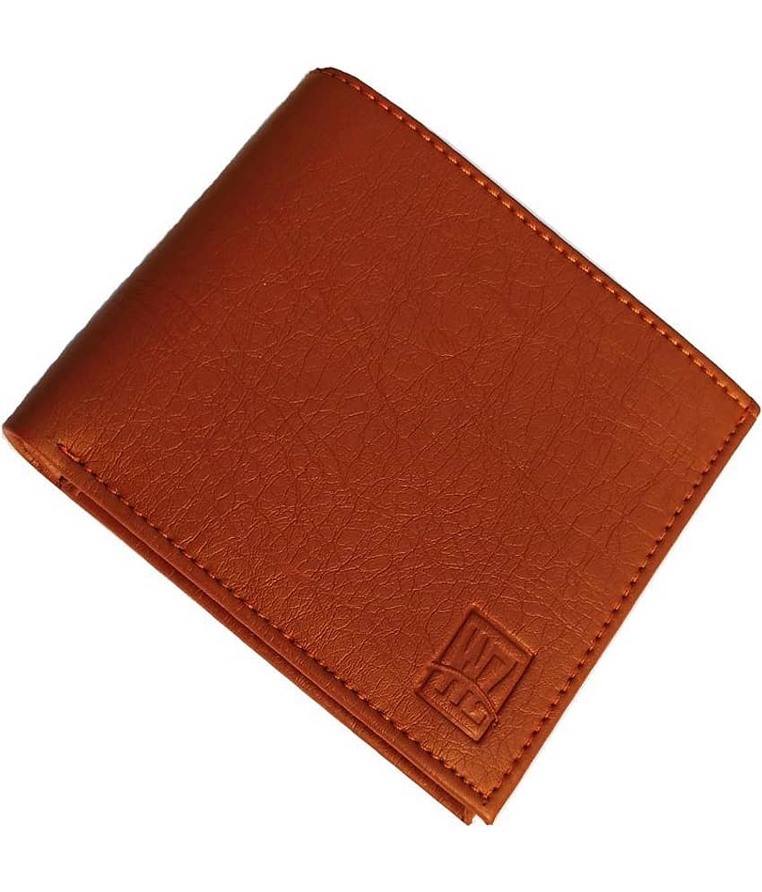 WENZEST PU Tan Formal Regular Wallet