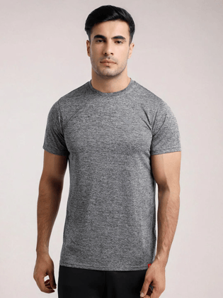 Gensen Polyester T-Shirt - XL / Black / Black