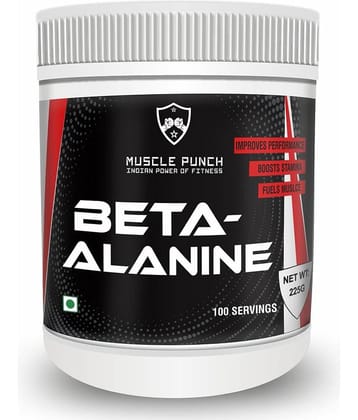 Muscle Punch | Beta-alanine | Pre Workout | 100% Pure 240 gm