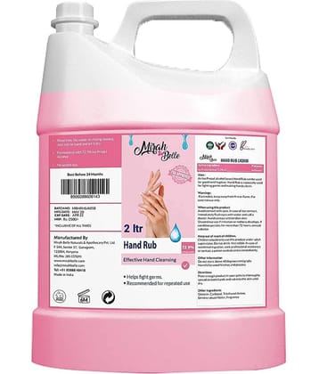 Mirah Belle - Hand Sanitizer Liquid 2000 mL (Pack of 1)