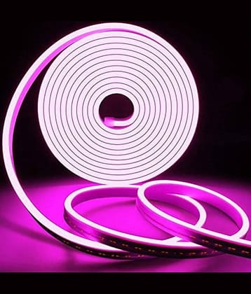 SPARKWORLD Pink 5M Neon Light ( Pack of 1 )