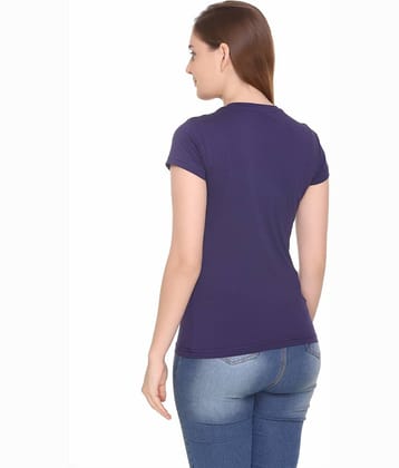 RF RAVES Women Cotton Printed Regular Fit V-Neck T-Shirt ( Lime Green )