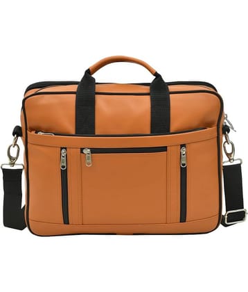 MATRICE 786 Tan P.U. Office Bag