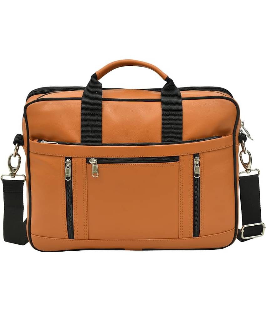 MATRICE 786 Tan P.U. Office Bag