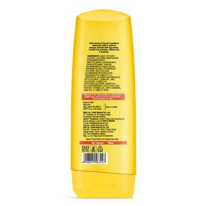 Nisha Conditioner for Strong & Smooth Hair, Egg Protein Conditioner for Dry and Frizzy Hair 180ml (Bottle)