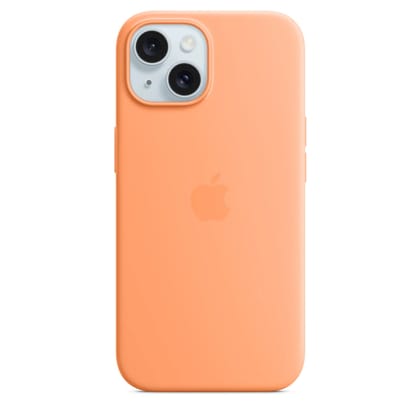 iPhone Liquid Silicone Logo Case (Orange Sorbet)-iPhone 16 Pro