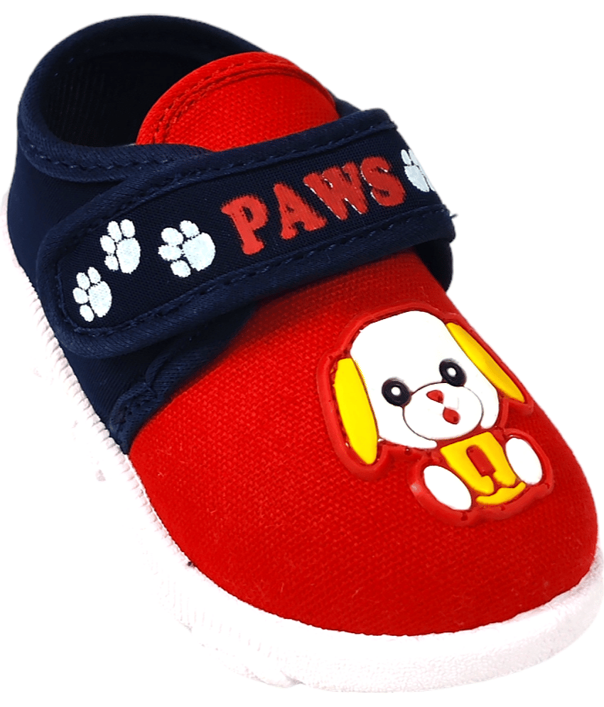 COOLZ - Red Booties For Baby Boy & Baby Girl 1 - 1.5 Years ( Pack of 1 )