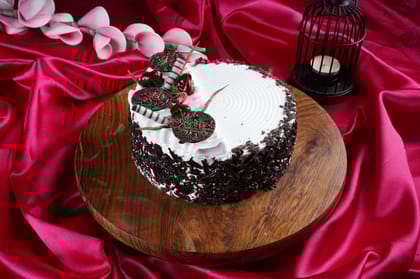 Black forest cake [eggless]