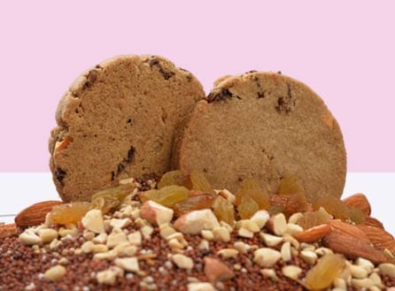 Advik Multimillet Cookies - Fruit N Nut (120 Gram)