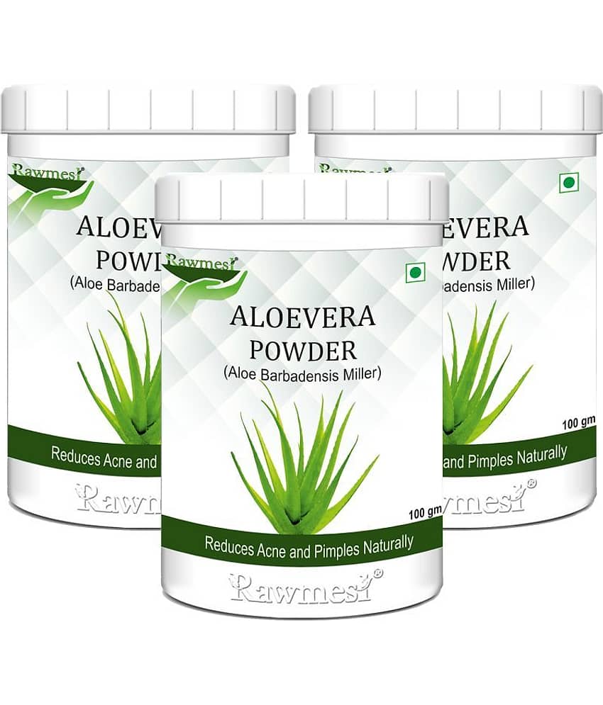 rawmest Aloevera Powder Hair Scalp Treatment 300 g Pack of 3