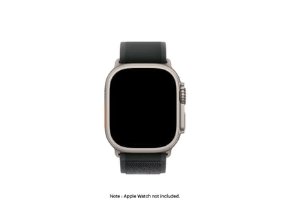 DailyObjects Pull Tab Nylon Weave Apple WatchBand (38/40/41mm) - Black