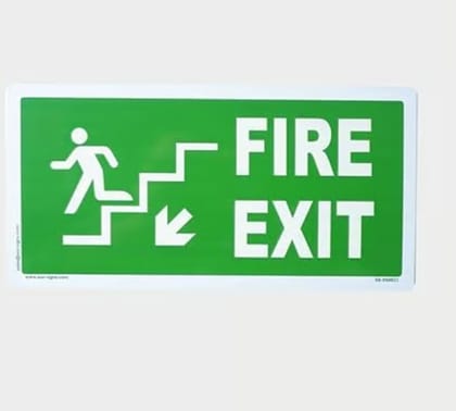 Fire exit signagz