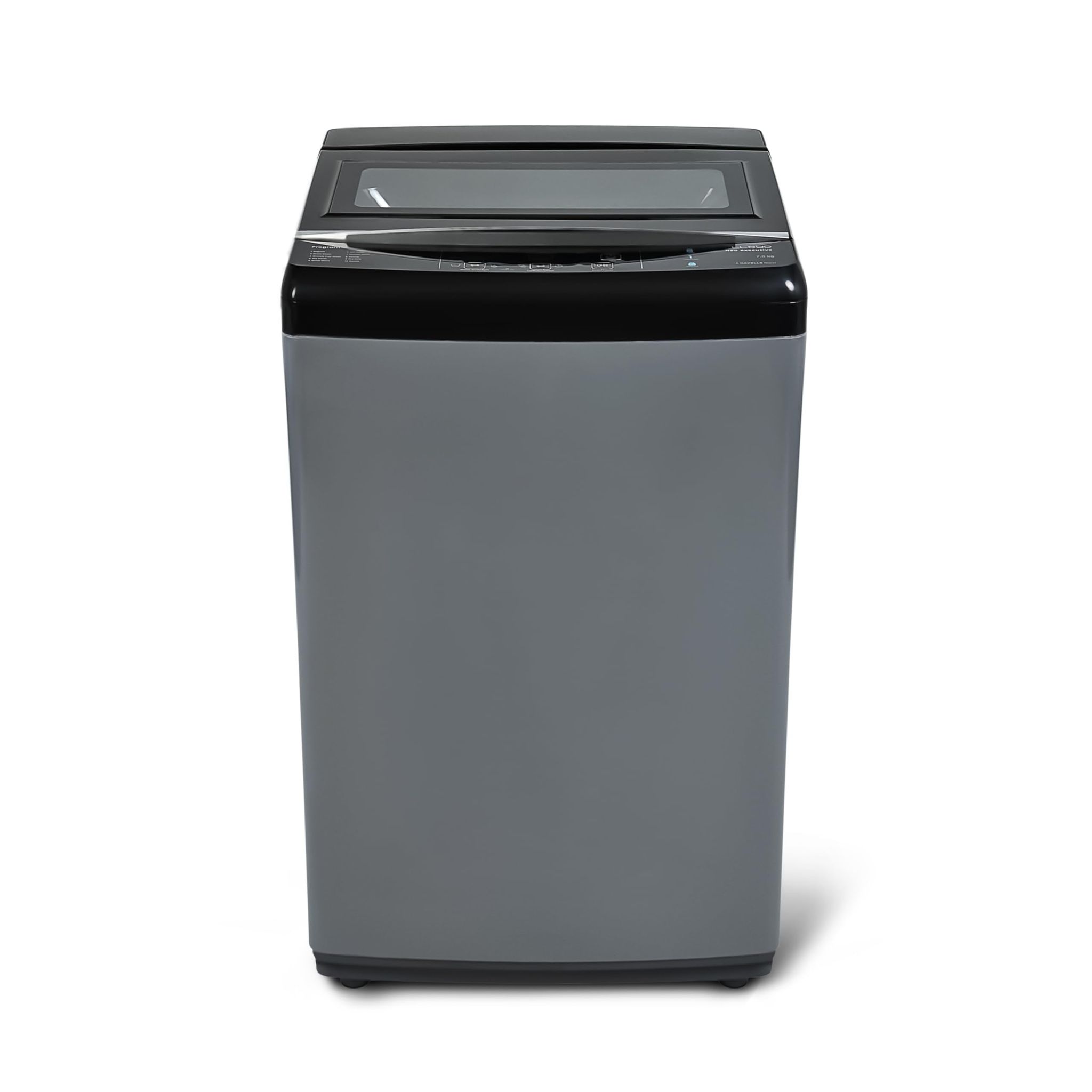 Lloyd Neo Executive 7 kg 5 Star Fully Automatic Top Load Washing Machine |710 RPM | Detergent Storage Zone | 14 Wash Programs | In-Built Heater | Reload Function, GLWT705NORIG, Inox Grey) Lloyd Neo Executive 7 kg 5 Star Fully Automatic Top Load Washing M