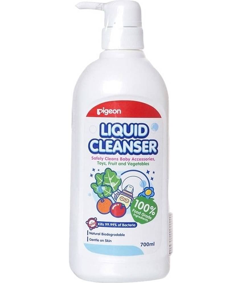 Pigeon Fine White & Blue Liquid Cleanser