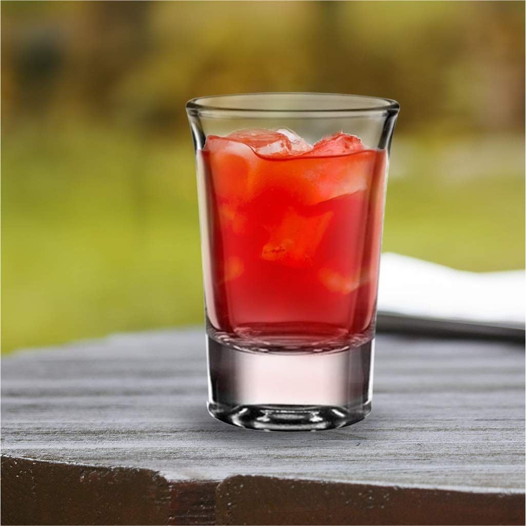 Tequila Shot Glasses, 35 ML, Set of 12, Small Whiskey Mug for Vodka, Whiskey, Ocean, Spirits, Dessert, Espressos, Cordial, Patiala, Liquors & Beverage Drink, Perfect for Bar, Casino, Restaurants