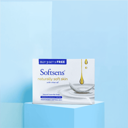 Naturally Soft Skin Cream Bar Soap (100g x 4 Multipack) Naturally Soft Skin Cream Bar Soap (100g x 4 Multipack) - Pack of 2