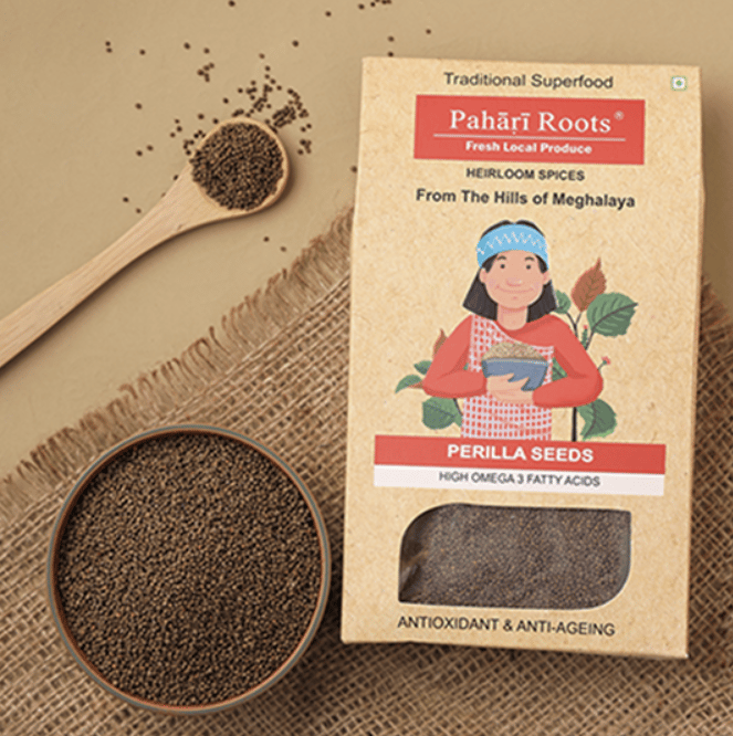 Pahari Roots Perilla Seeds from Meghalaya (High in Omega 3 | Superior to Chia & Flax Seeds)