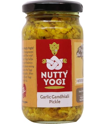 Nutty Yogi Garlic Gandhiali Pickle 200 g