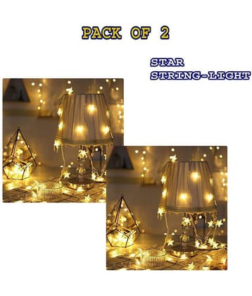 MIRADH - Yellow 5Mtr String Light ( Pack of 2 )