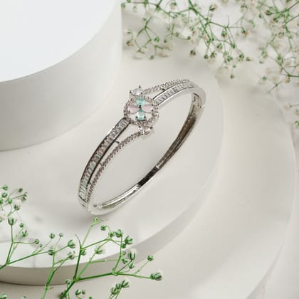 Soren Diamond Bracelet-CZ DIAMOND STONES ALLOY / WHITE