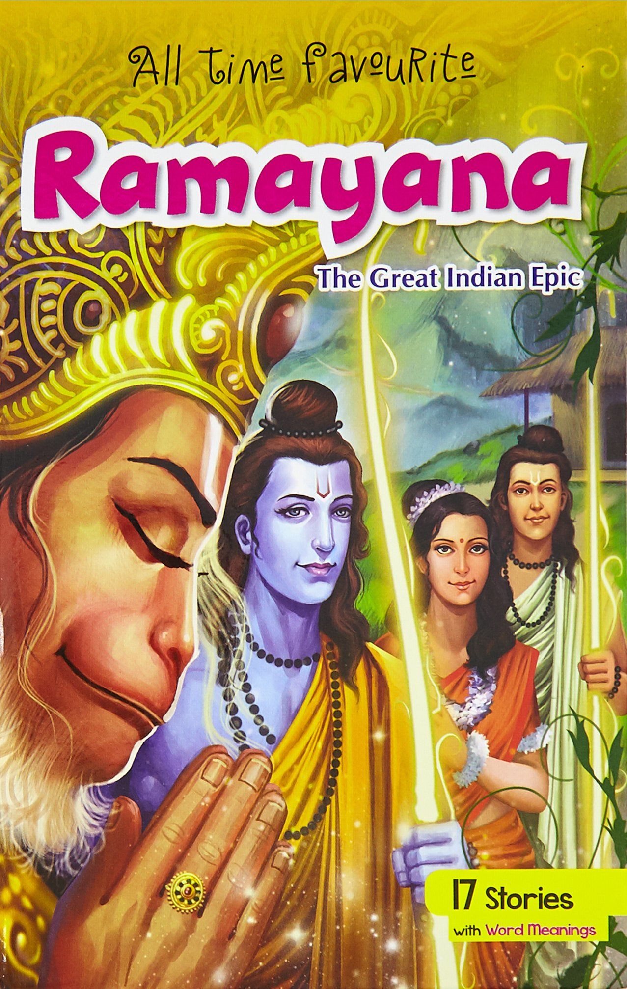 Ramayana | Illustrated Story Book | Epic Mythological Tales | Hardbound [Hardcover] [May 28, 2024] LS Editorial Team