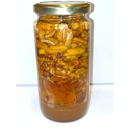 Pecan Nuts in Honey - 500 gm - 500 gm - One glass jar