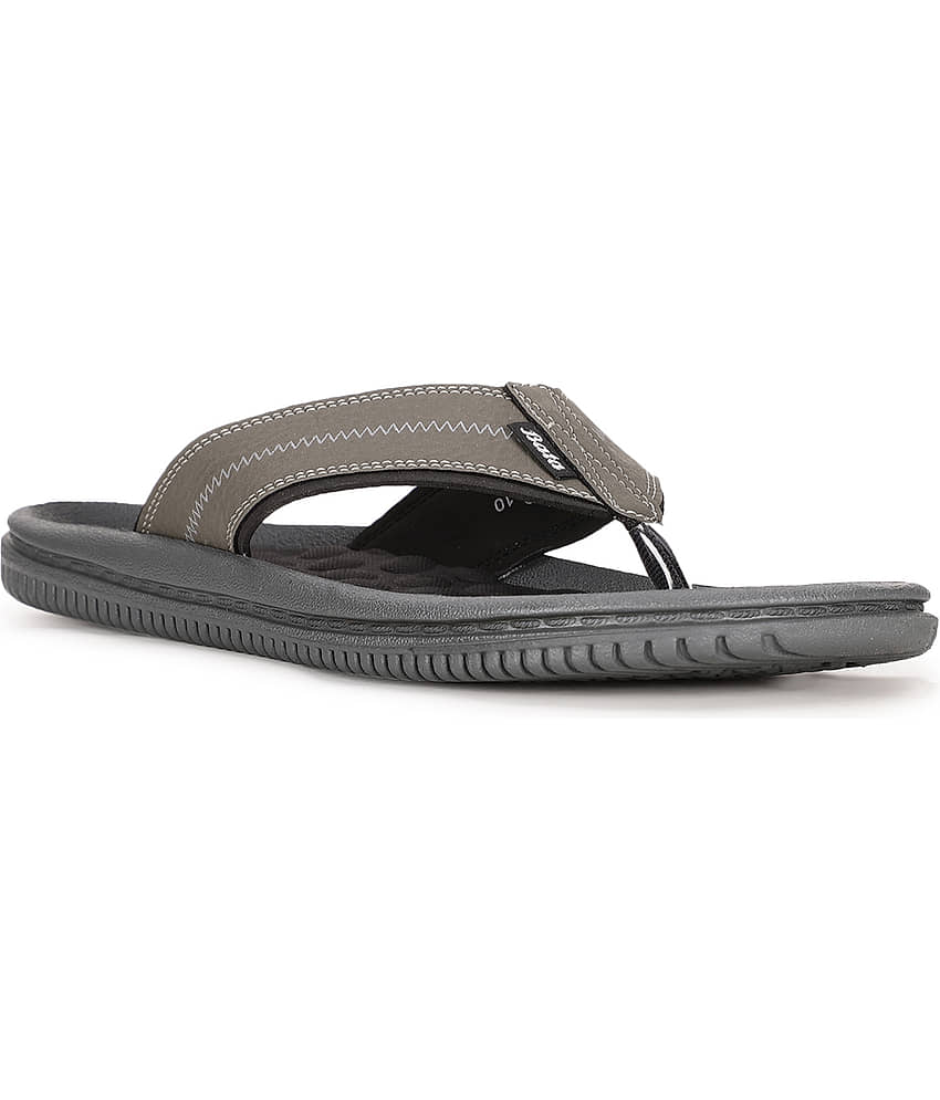 Bata Green Men's Massage Flip Flop