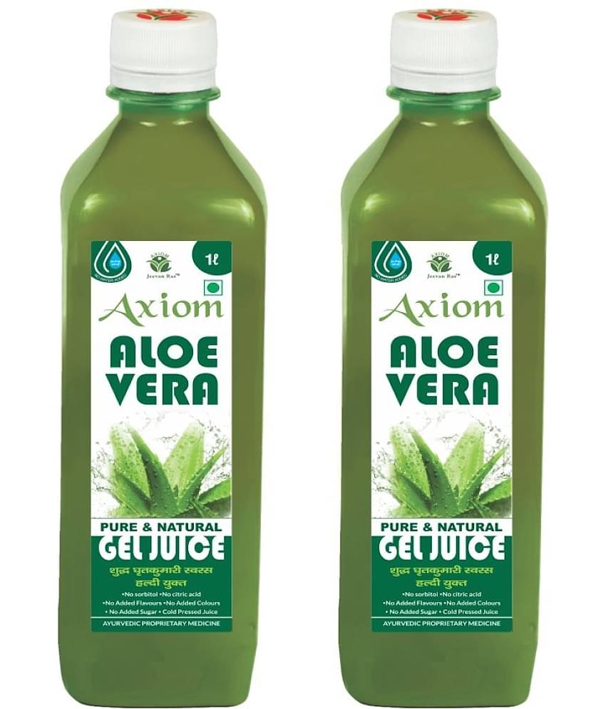 Jeevanras Aloevera Juice - 1000ml_Pack of 02 | Healthy Hair | Healthy Skin | Natural WHO GMP Certified | No added Sugar