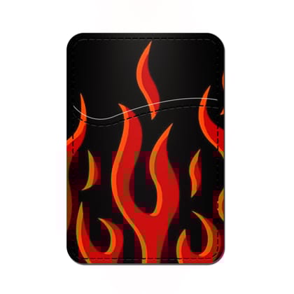 Card Wallet Red flame pinterest