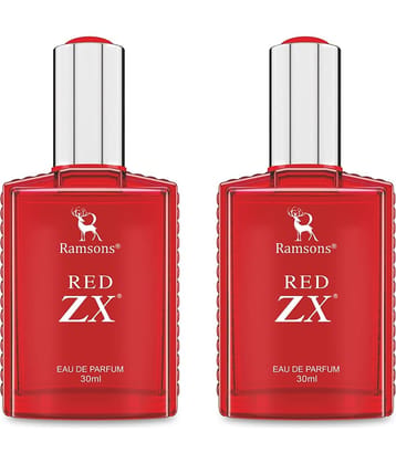Ramsons - RED ZX Eau De Parfum Smoky Mild -Fragrance For Men 30ml each( Pack of 2 )