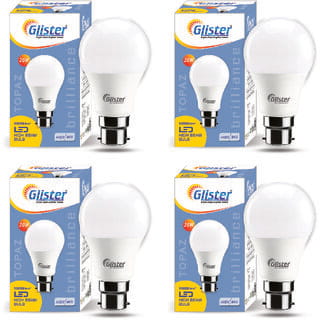Glister 20W LED Bulb(PACK OF 4)