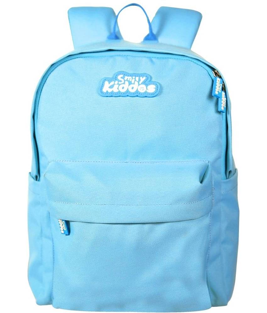 SmilyKiddos 10 Ltrs Blue Polyester College Bag