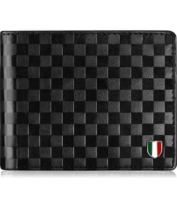 GIOVANNY - Black Faux Leather Men's Regular Wallet ( Pack of 1 )