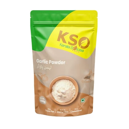 Kerala Spices 100% Natural Garlic Powder Dry 100gm No Artificial Colors and Preservatives