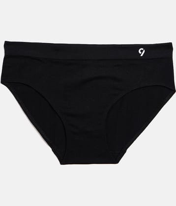 C9 Airwear Pack of 1 Viscose Panties For Girls ( Black )