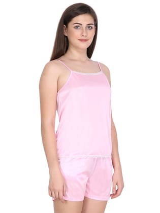 Klamotten Women's Satin Nightsuit DB50Rb