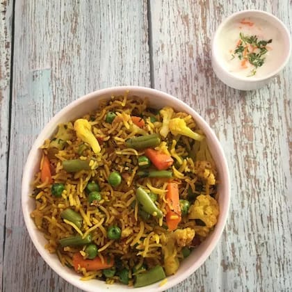 Vegetable Dum Biryani
